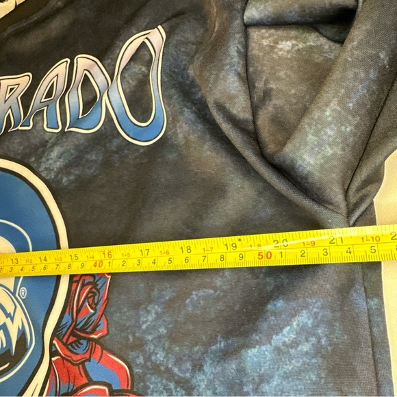 Colorado Avalanche NHL Hockey Grateful Dead  Sweatshirt Mens M Fits Like Lrg NEW - Picture 4 of 4